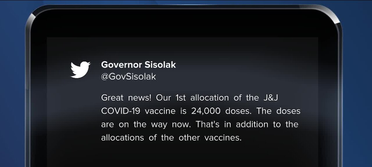 Johnson & Johnson vaccines heading to Nevada