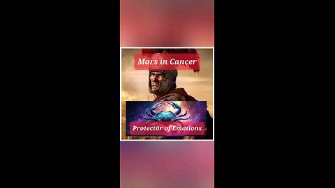 Mars in Cancer Positive side