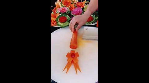 #salad plate decorations🥕