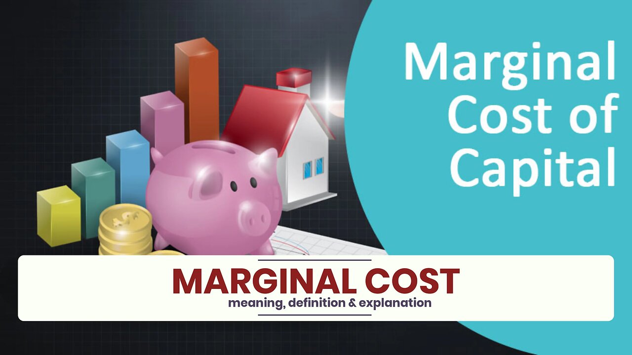 What is MARGINAL COST?