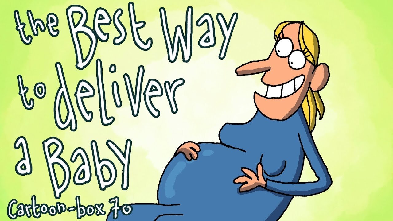 The Best Way To Deliver A Baby Cartoon-Box 70