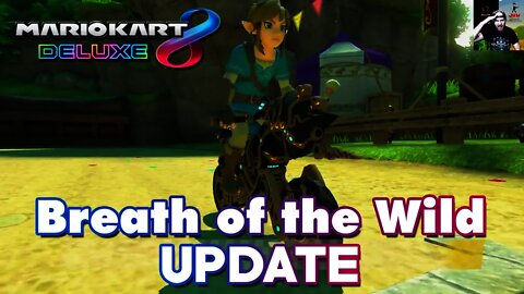 Mario Kart 8 Deluxe - Breath of the Wild Link & Master Cycle Zero Gameplay!