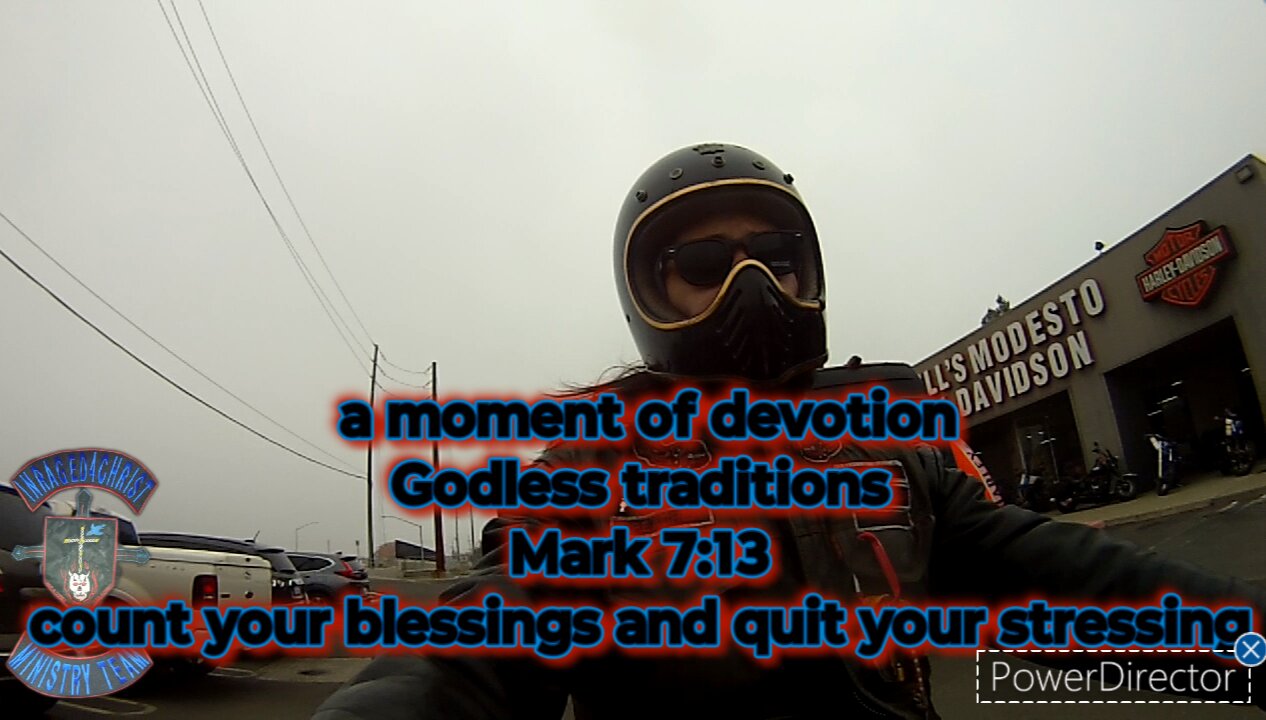 a moment of devotionGodless traditions Mark 7:13 #theoutlawpreacher