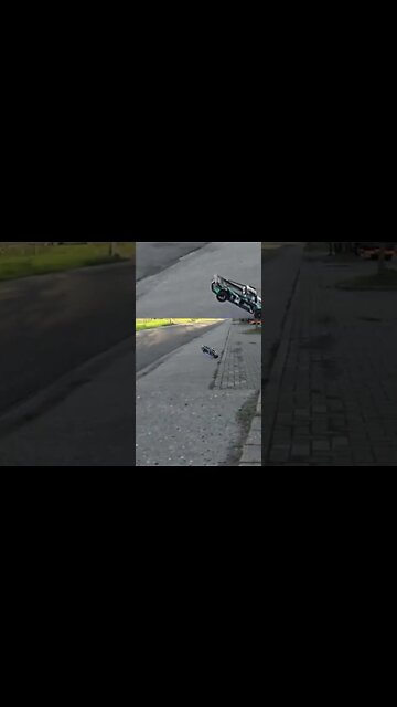 HUGE CRASH Arrma Infraction 3s