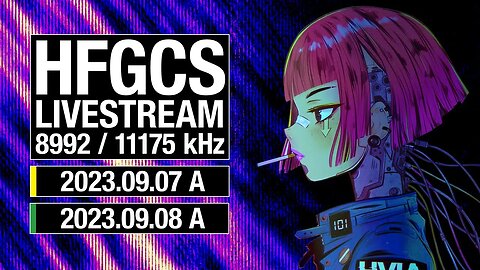 HFGCS Livestream (Emergency Action Messages on 8992 kHz and/or 11175 kHz)