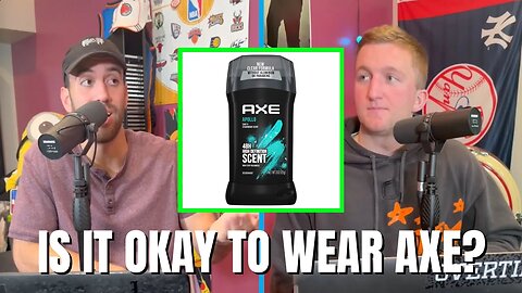 DOES BRIAN STILL WEAR AXE DEODORANT??