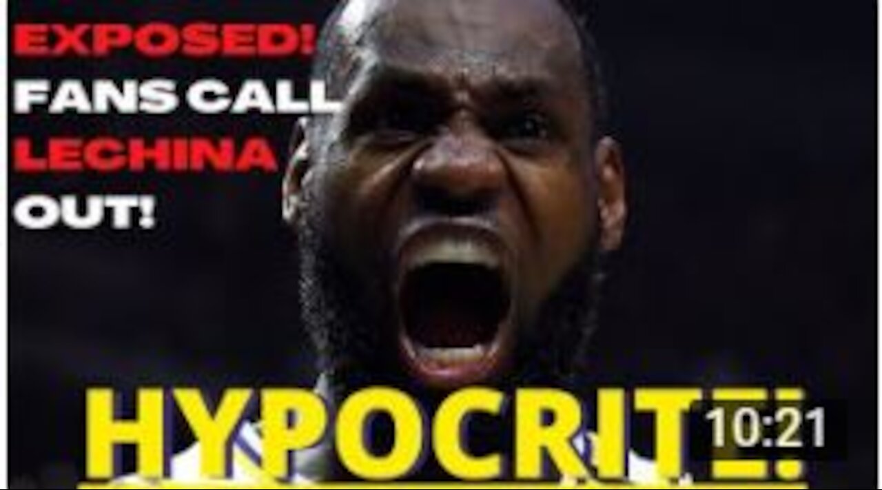 LEBRON JAMES labeled HYPOCRITE! FANS EXPOSE NBA STAR "PLAY IN" QUOTE!