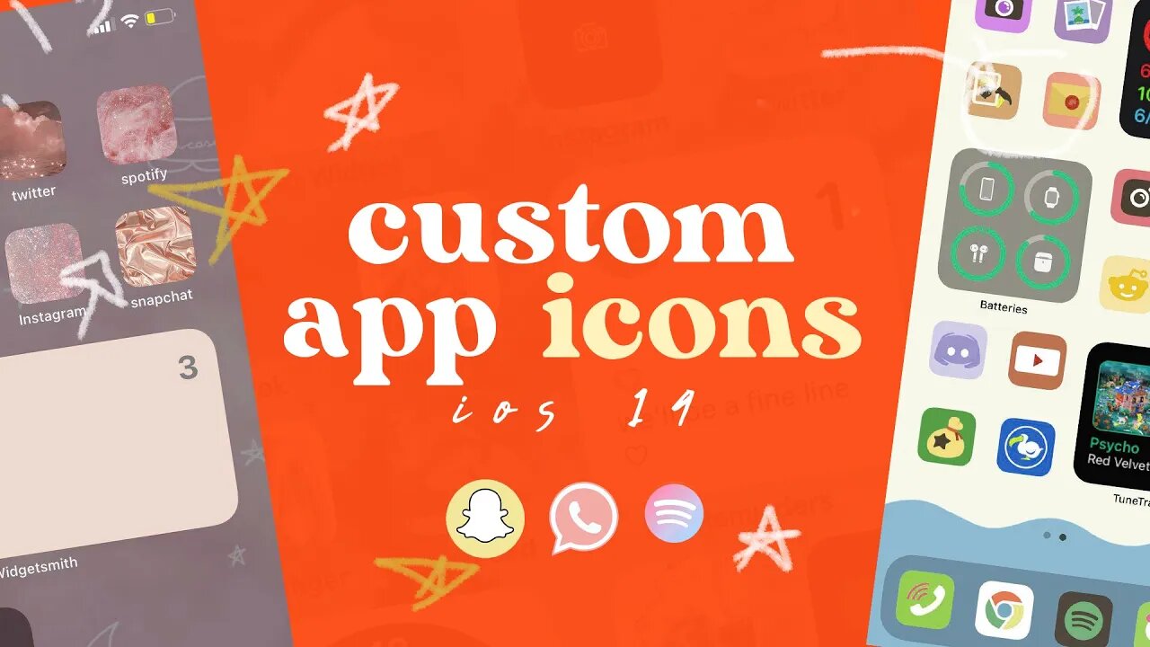 how to customize app icons on your iPhone home screen! *iOS 14 update*