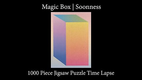 1000-piece Magic Box Jigsaw Puzzle by Sooness Time Lapse!