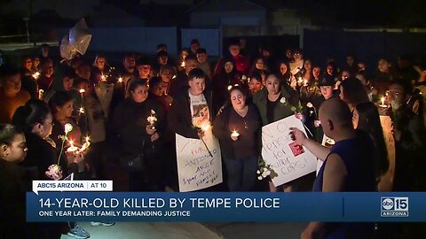 One year later: Memorial held for 14-year-old killed by Tempe police