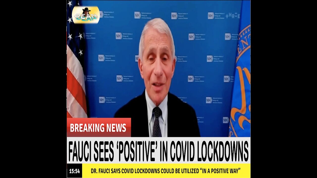 Fauci Sees "A Positive Way" To Utilize Covid Lockdowns