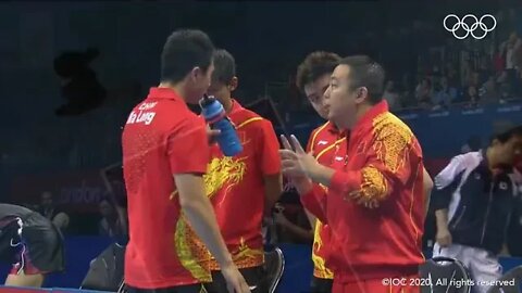 4 = Playback of the men's team final China 3 1 South Korea