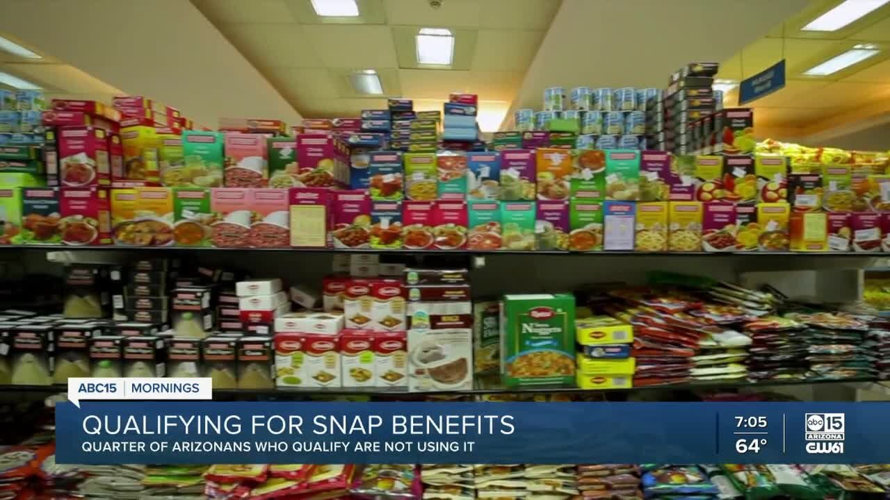 Qualifying for SNAP benefits