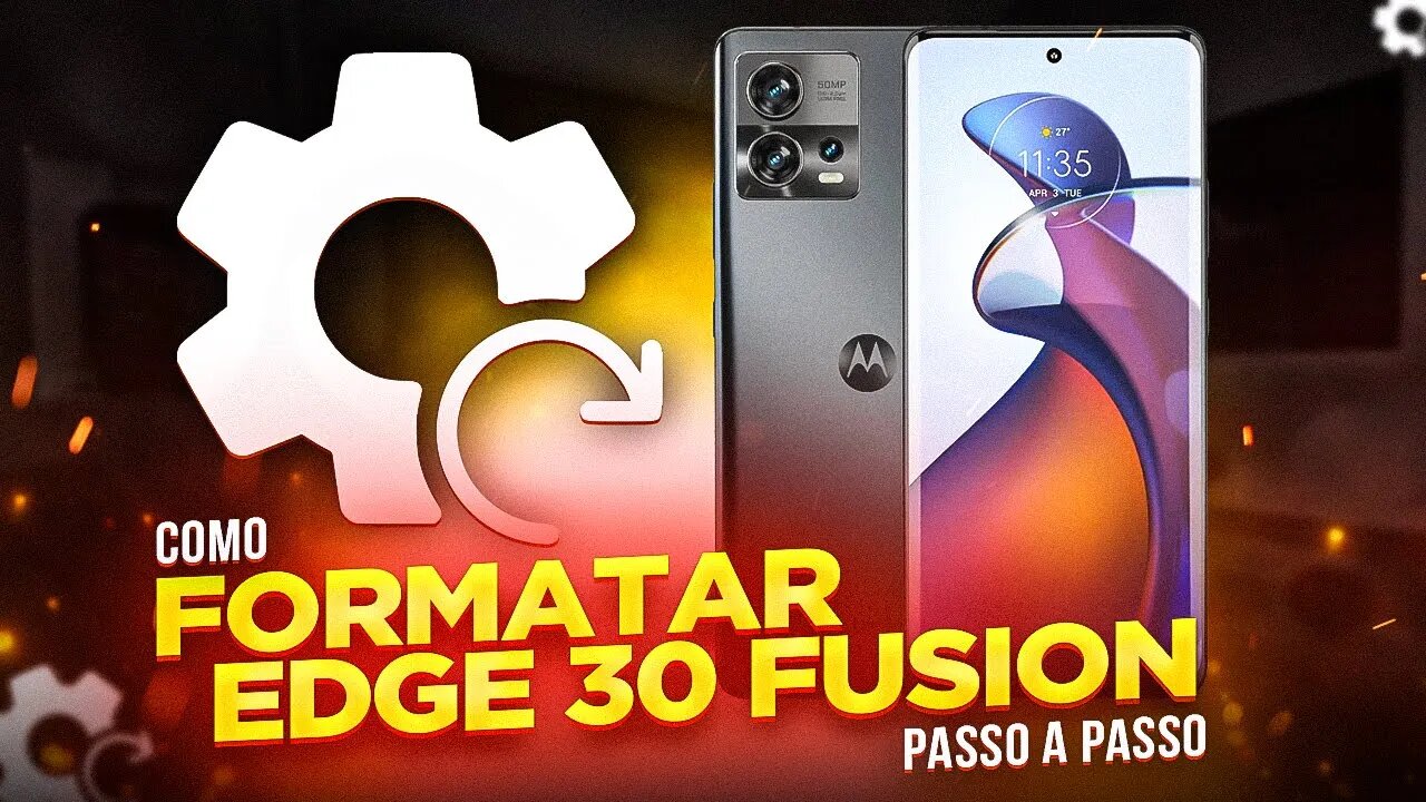 Como FORMATAR Motorola Edge 30 Fusion (PASSO A PASSO)