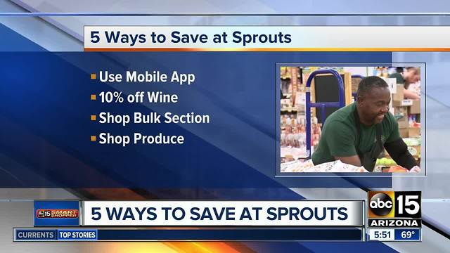 5 ways to save money at Sprouts