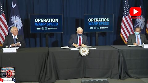 Vice President Pence Leads a Vaccine Distribution Roundtable