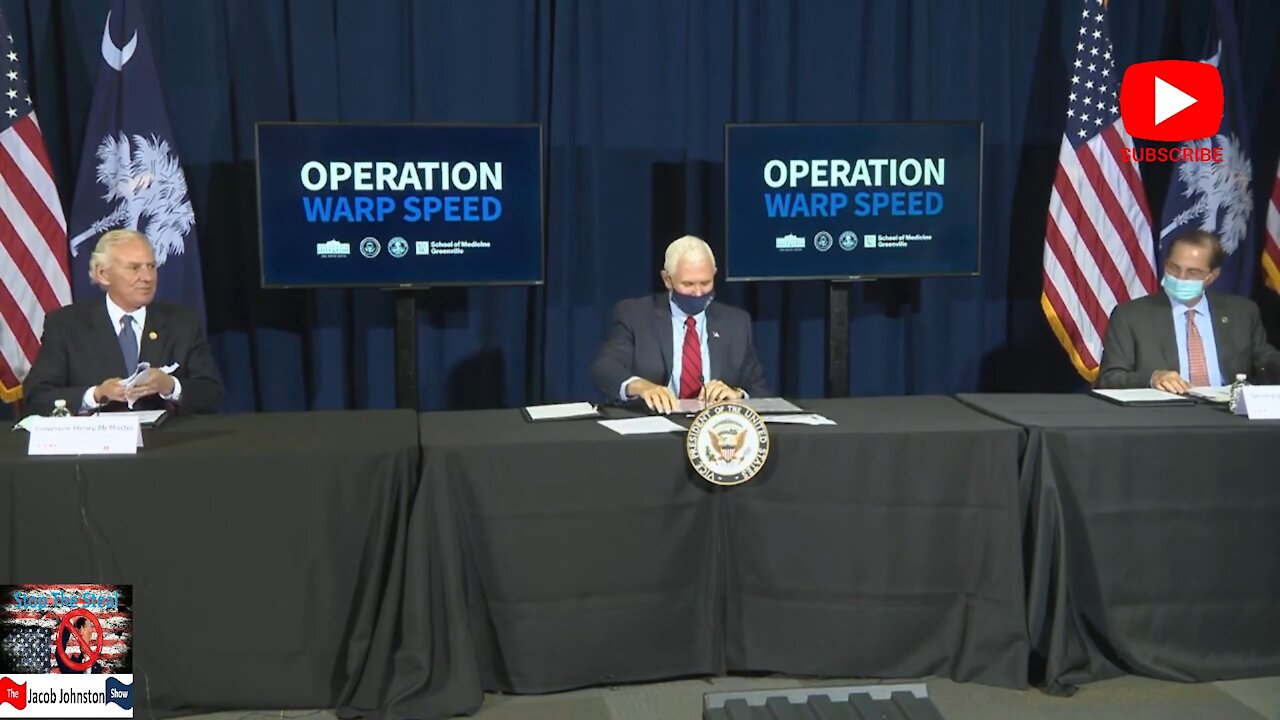 Vice President Pence Leads a Vaccine Distribution Roundtable