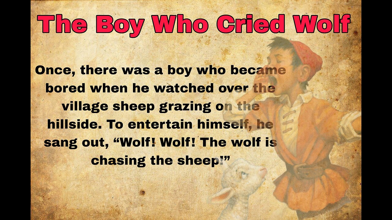 The Boy Who Cried Wolf | English Story