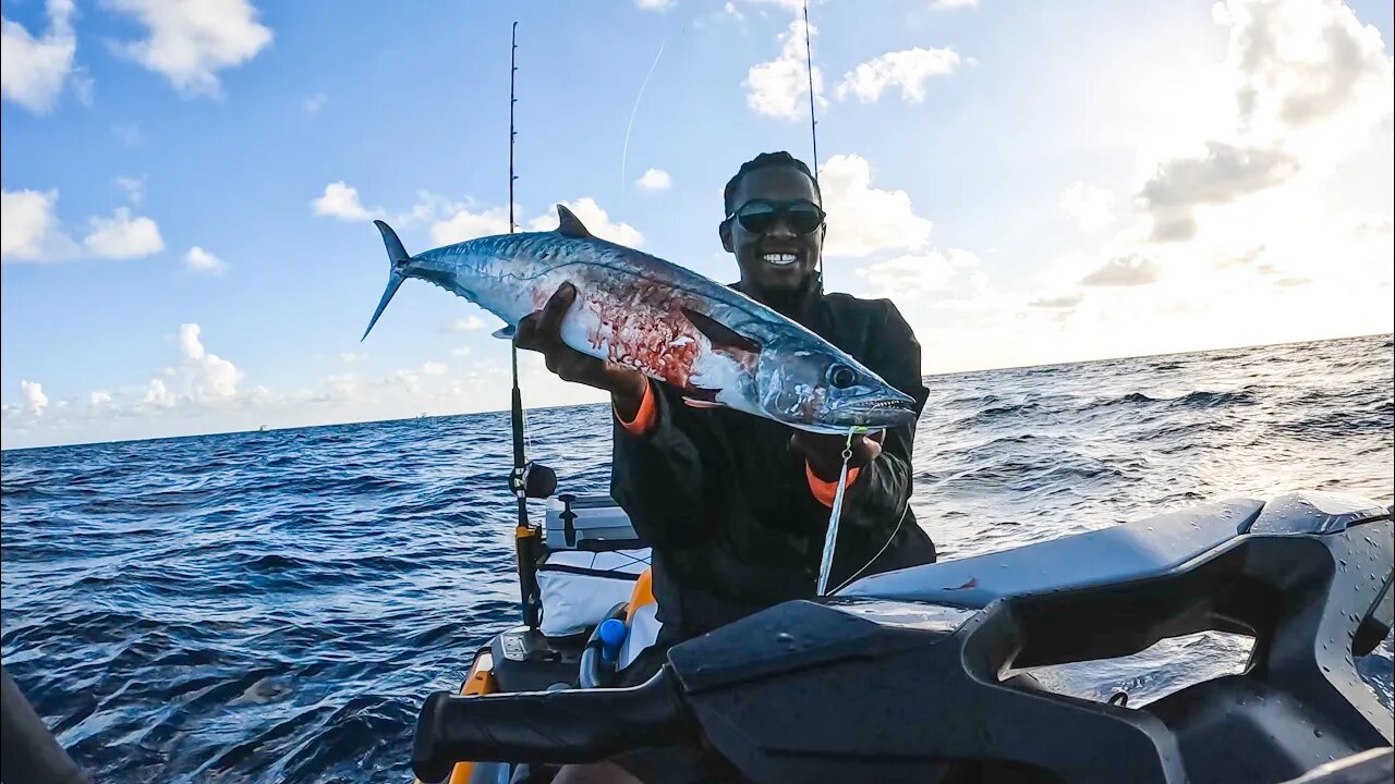 SOLO offshore Sea-Doo Fishing | Searching for GIANTS