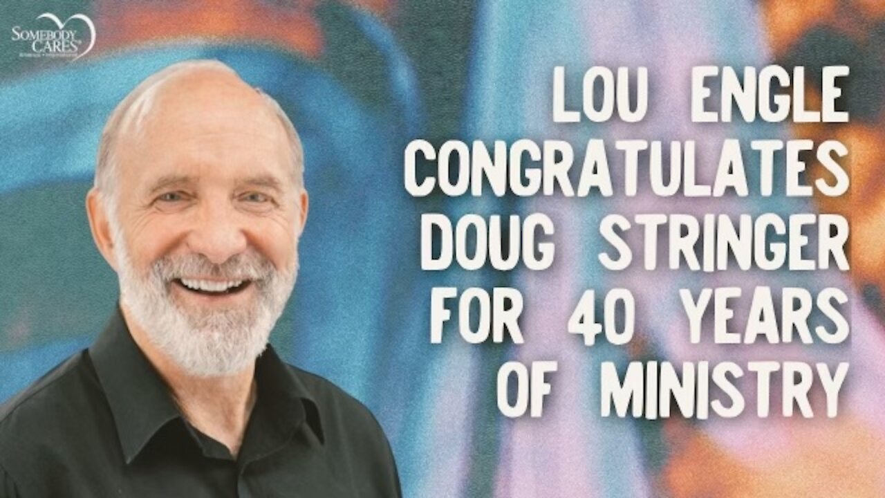 Lou Engle encourages Doug on 40 years of Ministry