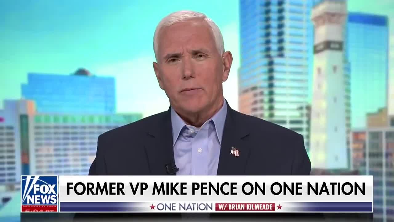 Traitor Pence Blasts Biden's 'Failed' Policies