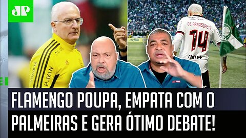 "Cara, EU FALO! Foi ESTRANHÍSSIMO o Flamengo contra o Palmeiras ter..." OLHA esse DEBATE!