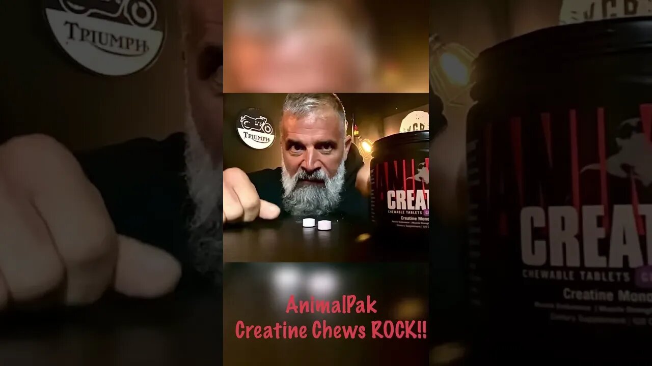 AnimalPak Creatine Chews are Awesome! #animalpak #creatine #ketogenicbodybuilding