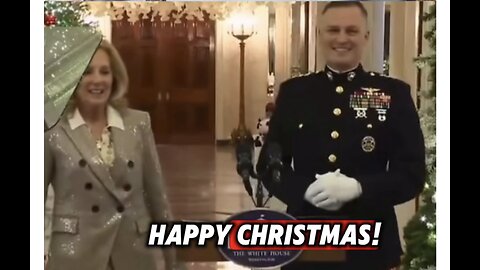 Jill Biden corrected by child for saying happy holiday, HAPPY CHRISTMAS!