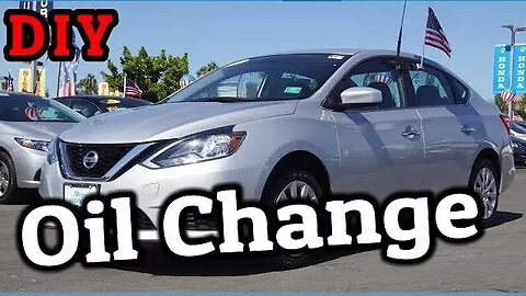 DIY Oil Change on the Nissan Sentra 2013-2017