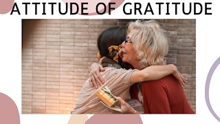 Attitude Of Gratitude