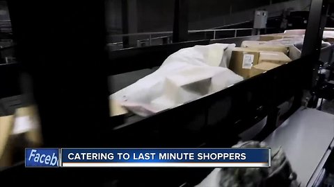 Retailers cater to last-minute shoppers