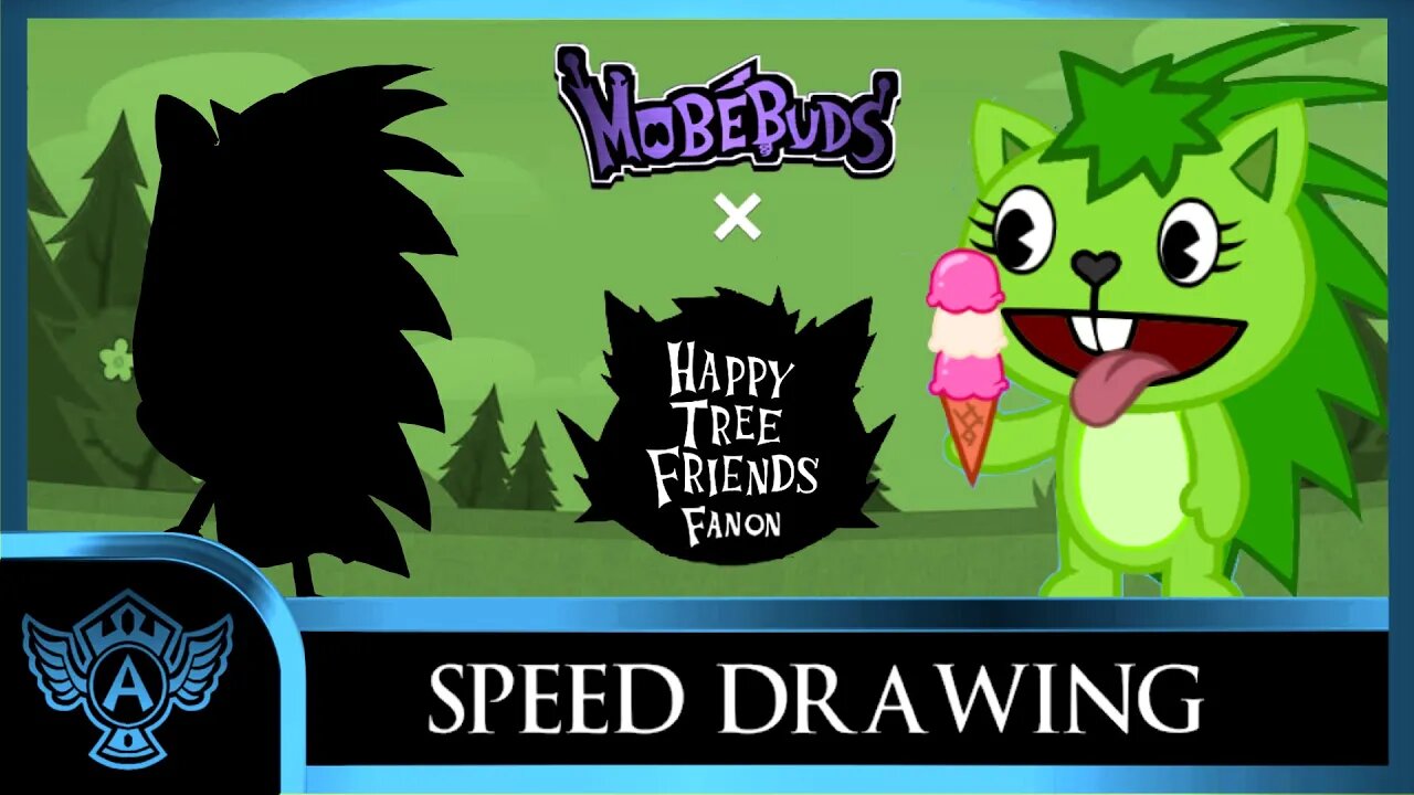 Speed Drawing: Happy Tree Friends Fanon - Juggles | Mobebuds Style