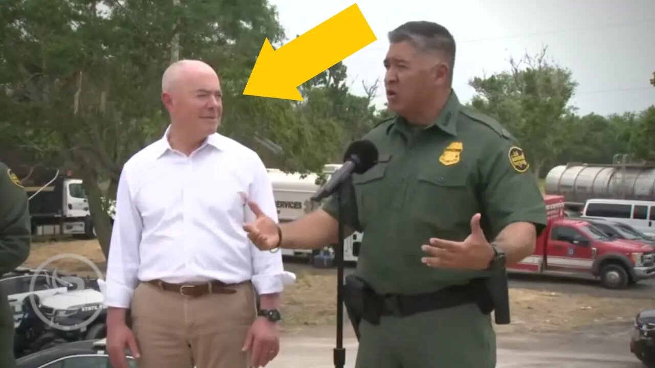 Watch Mayorkas' Face as Border Patrol Chief EXPOSES Poor Border Security