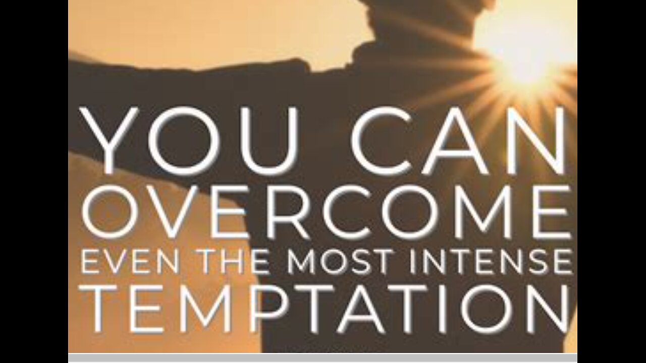 Jesus was tempted like us but got the victory to redeem the world
