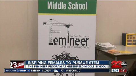 Inspiring females to pursue STEM