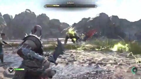 Dreki Boss Battle God of War Ragnarok HD Leak Gameplaymp4-(720p60).