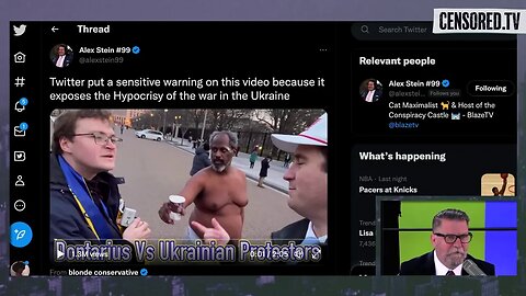 Gavin McInnes Watches Alex Stein & Dontarius VS Ukrainian Protestor