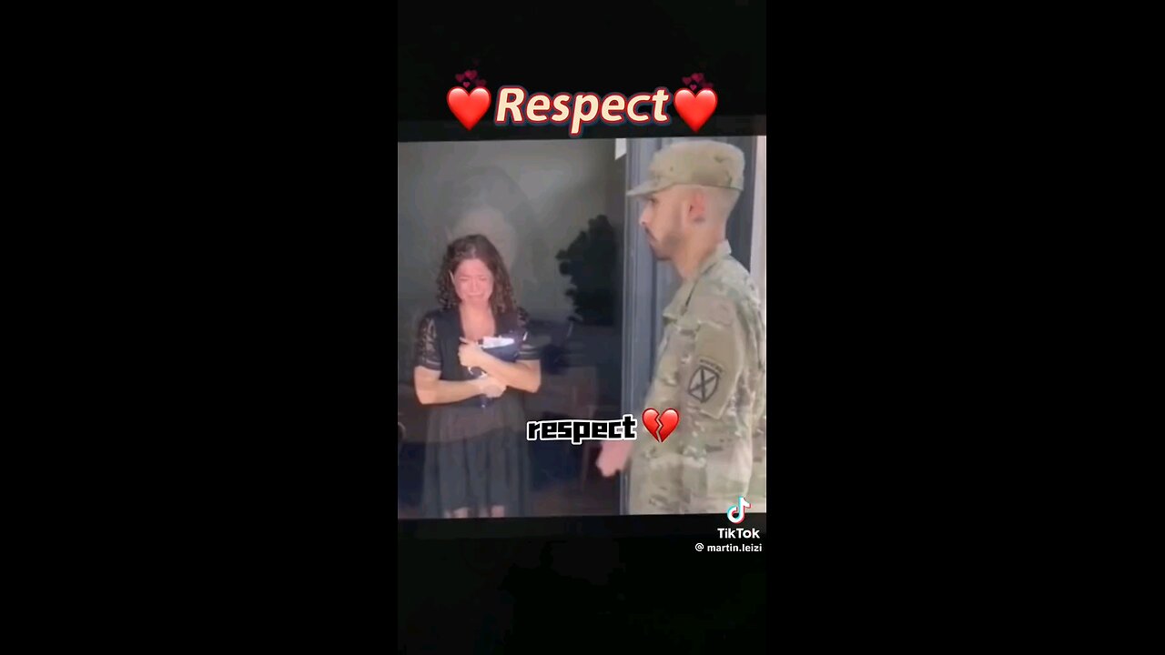 respect to all Army family