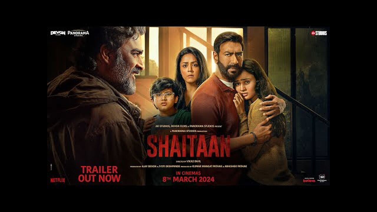 Shaitaan Trailer _ Ajay Devgn, R Madhavan, Jyotika _ Jio Studios, Devgn Films, Panorama Studios.