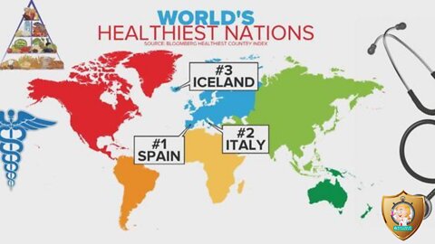 Healthiest🌿 Countries🗺