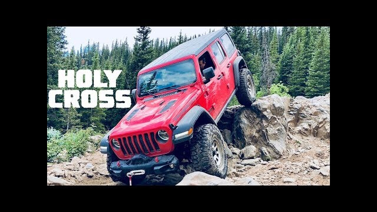 We Take Our Jeep Wrangler JLU Rubicon to HOLY CROSS to Test the 38s!