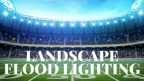 Landscape Flood Lighting • General Overview • Free Landscape Lighting Course