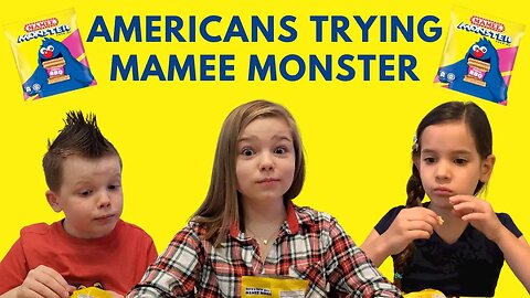 Americans try Malaysian Mamee Monster snack for the first time!