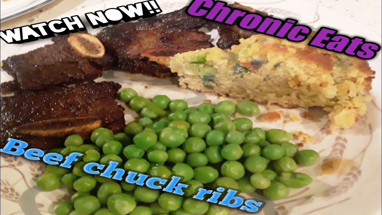 Complete beef chuck rib dinner 🐂🍖🇺🇸