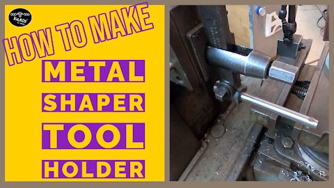 How to make a ID boring bar for a Metal Shaper