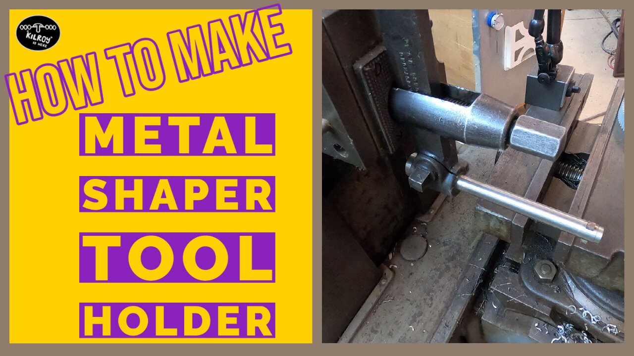 How to make a ID boring bar for a Metal Shaper