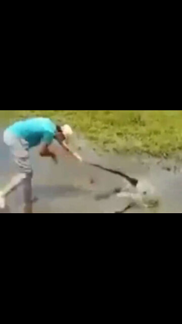 Fish Shoots Idiot With His Own Rifle