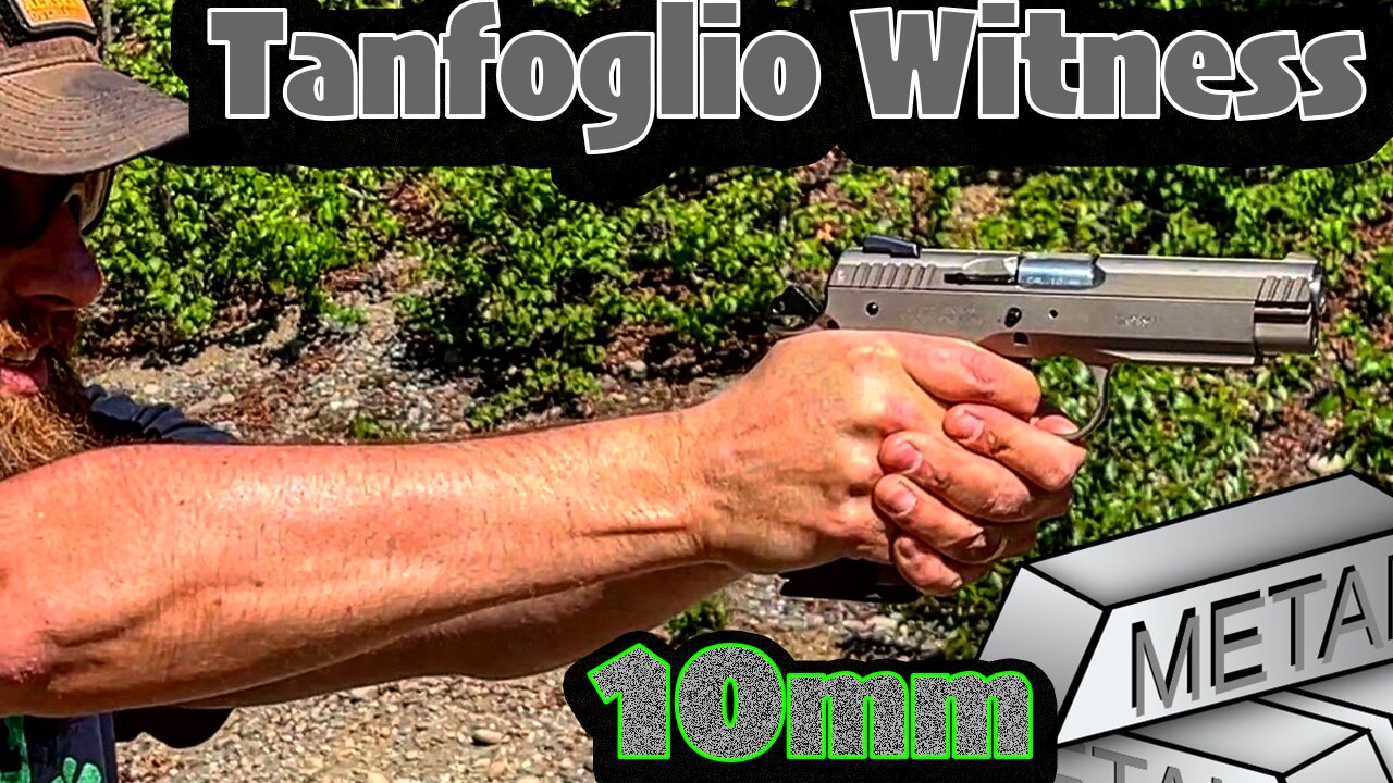 🇮🇹 Saucy Italian Dream Machine | 10mm Tanfoglio STEEL Witness 4.5" | That's Amore❣️