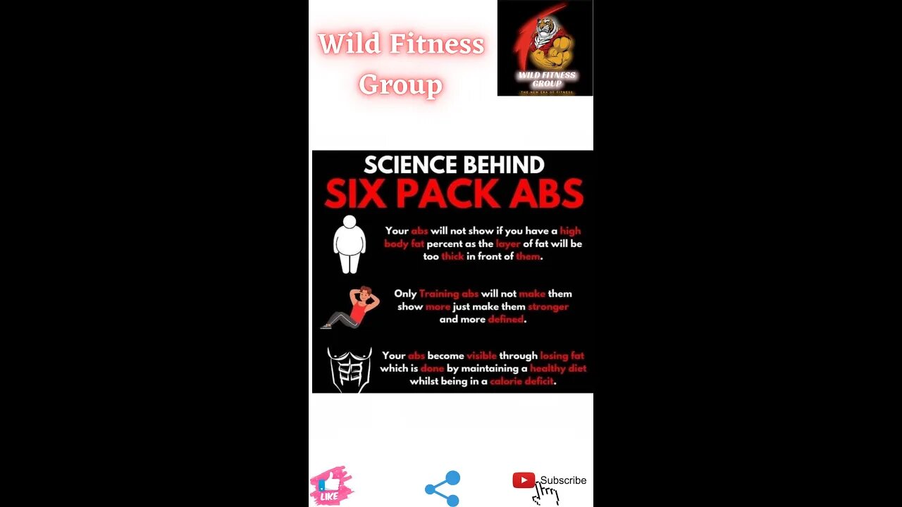 🔥Science behind six pack abs🔥#fitness🔥#wildfitnessgroup🔥#shorts🔥