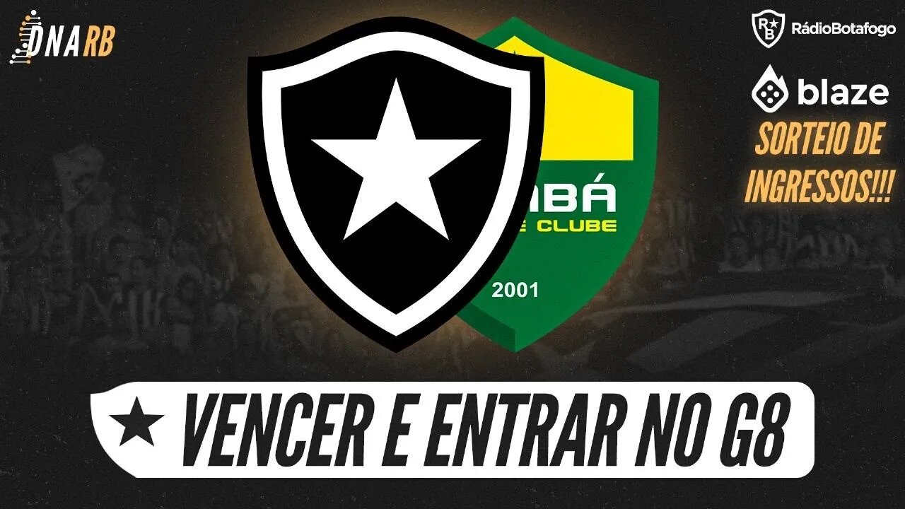 BOTAFOGO PODE GARANTIR VAGA NA SUL-AMERICANA, MAS LIBERTADORES É META!